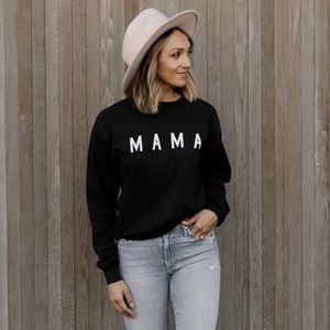 Ford and Wyatt “MAMA” sweatshirt in black